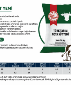 Türk Tarım Nota Süt Yemi