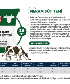 Türk Tarım Meram Süt Yemi
