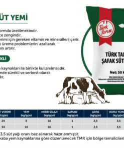 Türk Tarım Şafak Süt Yemi